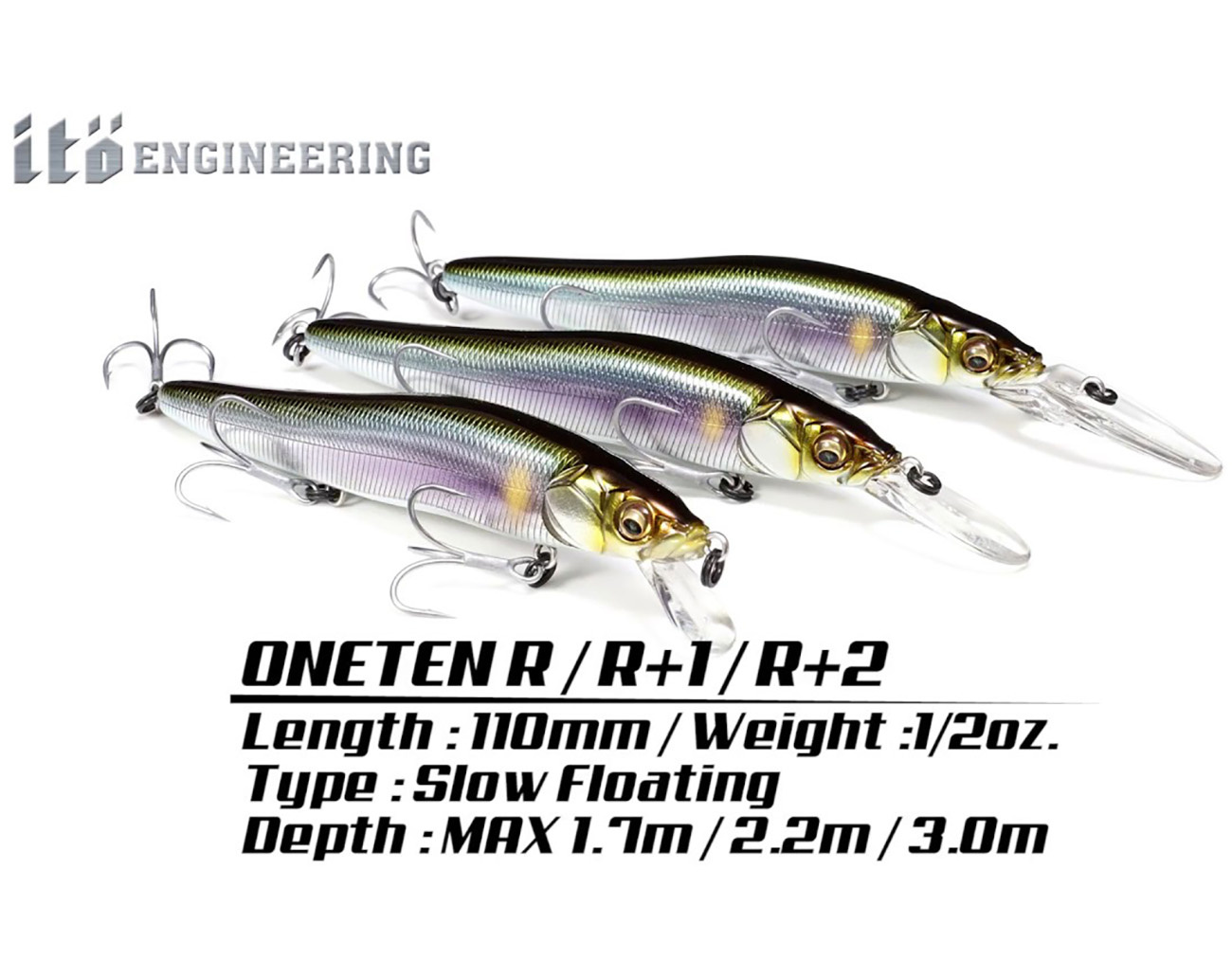 Megabass Oneten R+3